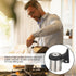 jojofuny 2Pcs Kettle Alarm Teapot Loud Whistle - Whistling Tea Kettle Lid Replacement, Stainless Steel Nozzle Flute