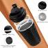 cold(2nd-Black, 12OZ) SPLMIFA Travel coffee mugs leak-proof, reusable coffee cups with lids, stainless steel vacuum