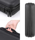 alavisxf xx CD Case, Portable Zipper Holder for 96 Capacity Blu-ray DVD, Disc Storage Organizer Wallet Bag (Black)
