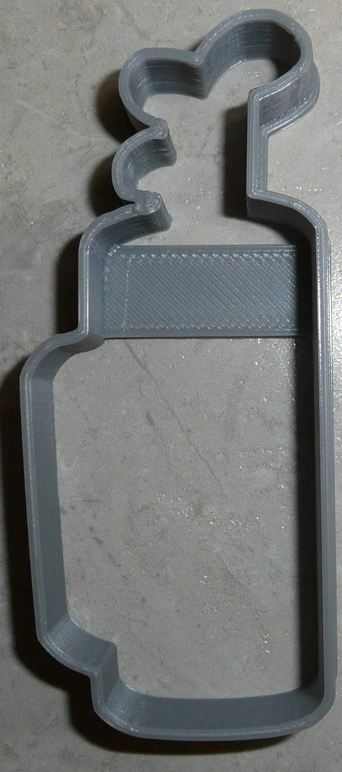 GOLF BAG OUTLINE COOKIE CUTTER - 3D Printed Sports Athletics Equipment Holder Made in USA PR2495