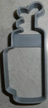 GOLF BAG OUTLINE COOKIE CUTTER - 3D Printed Sports Athletics Equipment Holder Made in USA PR2495