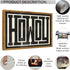 UUENPIH Western Wall Art Howdy Poster, Modern Wall Decor, Southern Home Decor, 16x12 in Unframed Canvas Painting