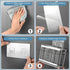 Utensil Holder, 3 Compartments Stainless Steel Utensil Drying Rack, Dish Drainer for Kitchen Counter, Silverware