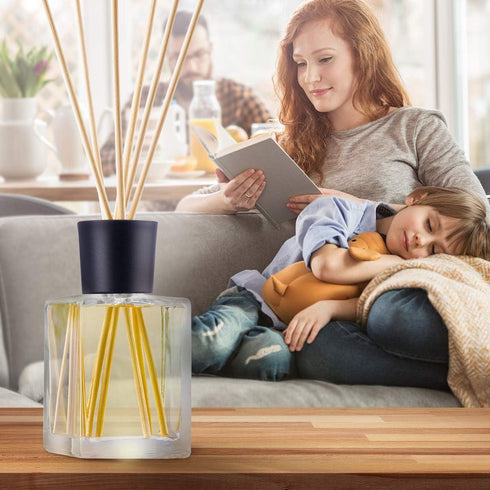 Reed Diffuser Replacement Bamboo Sticks 100 pcs - 9.8in Long for Room Fragrance Oil Diffuser