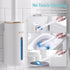 24 Count 1 1 1 (1 24) AIR U+ Disposable Toilet Brush, Toilet Bowl Cleaning System with Wand Refill, Clean Brush Starter