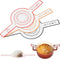 3 PCS Silicone Bread Slings for Dutch Oven, Non-Stick Baking Mats with Long Handles, Easy to Clean