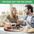 Magnetic Tea Bag Organizer - 6-Piece Metal Storage for Refrigerator, Kitchen Shelf & Counter, Stylish & Space Saving