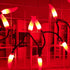 Egcol 13.6FT 37 Lights(2 Chili Pepper String Lights with Mini Red Chili Spare),Chili Pepper Christmas Incandescent