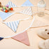 VitalCozy 17 2 8.5 ft Pennant Banner Flags, Pcs Nursery Garland Triangle Bunting Flag Double Side Baby Banner for Boho