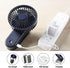 Portable Mini Clip on Fan, 4000mAh Rechargeable USB Battery Operated Stroller Fan, Royal Blue