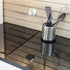 TOPZEA Set of 4 Kitchen Utensil Holder - Stainless Steel Cooking Utensil Organizer, Flatware Holder