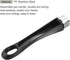MECCANIXITY Black Pan Replacement Handle, 183mm/7.2inch Nonstick Stainless Steel Saucepan Cookware