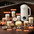 8 1 40OZ IN Nut Milk Maker Machine, Capacity Homemade Almond, Oat, Coconut, Plant Based Milks& Non Dairy Beverages