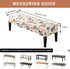 Eco-Ancheng Chair Cover - Removable Dining Bench Slipcover, Stretch Bench Seat Furniture Protector for Living Room