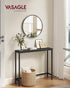 1 7.9 31.5 32 Inches, ULNT035BA01S VASAGLE Console Table, Entryway Table, One Piece Top, Easy Assembly, for Hallway