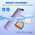9 Pack Replacement Roller Brush and Foam Filters Kit for Shark WD101, AW302, WD201 Hydrovac XL 3-in-1 Vacuum Cleaner