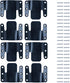 LazyMe Universal Sectional Sofa Interlocking Connectors, 4 Sets, 8 Pieces