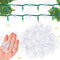 Christmas Light Suction Cups, Holiday String Hooks for Lights, 50 Pcs Suction Cup Clips for Decorations