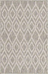 Jill Zarin Outdoor Collection Area Rug, Turks and Caicos, 2' 2" x 3' Rectangle, Gray Cream/Cream