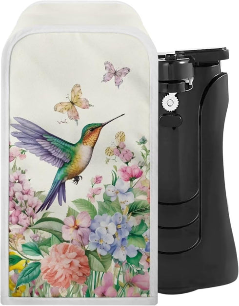Hummingbird Dust Cover for Can Opener, Dustproof Kitchen Appliance Cover Fits Most Electric Can Openers