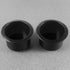 Cup Holder Insert for RV, Boat, Car, Couch, Golf Cart - 2pcs Plastic Universal Drop for Recliner, Pontoon Table (3.34"
