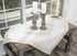 Linens, Art and Things Neutral Earth Tones Greek Key, Square Table Topper, 34Wx34L