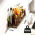 4.7in (Set 8 Fixwal Shelves for Room Wall, Width Rustic Wood Wall Storage, Floating Shelves for Bedroom, Living Room