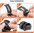 LED Light Bar Slide Mounting Bracket - 2PCS Universal Adjustable Side Bracket Kit for Light Bar Work Lights