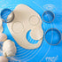 Cookie Cutters Set, 3Pcs Stainless Steel Biscuit Dumpling Cake Pastry Molds for Cooking Baking, Flower Edge