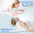 Reading Pillow for Lying, Leaning and Prone, Contour Memory Foam Pillow, Ergonomic Cervical Pillow for Neck