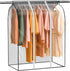 Zilink 43" Clear Hanging Garment Bags, Extra Large Closet Storage Bag for Winter Clothes