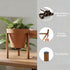 Drawinsage 5-6-7-7.5" Adjustable Plant Stand Indoor, Metal Stable Plant Holder, Modern Plant Stands Fits Pots for Home