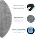 Vacuum Accessories Kit for iRobot Roomba Combo i5, i5+, j5, j5+ Robot Vacuum - 4 Mop Pads Included