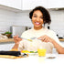9 Pieces Eating Portion Control Flatware Utensils, Bariatric Silverware for Weight Loss Management with Storage Bag