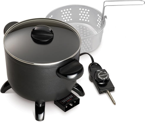 Presto 06006 Kitchen Kettle Multi-Cooker/Steamer, Black