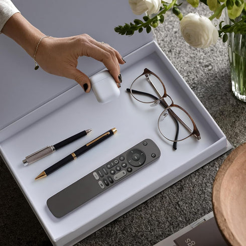 innoicco Set 3 Aesthetic Decorative Books - Coffee Table Books Decor - Fake Decor Book Storage Box for Decoration