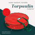 Handy Laundry Christmas Wreath Storage Bag - Durable Tarp Material, Zipper, Pest Protection, 24"