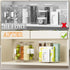 4 Pack Cabinet,9.5 Inch Countertop Rotating Small Lazy Susan Turntable Organizer for Clear Acrylic Spice Rack,Turn