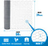 Fencer Wire 20 1-Inch (2 50 Poultry Netting Fence, Gauge Galvanized Hexagonal Chicken Wire Fence, Mesh Opening Size ft.