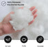 Foamily Throw Pillows Insert, 18 x 18 Inches (Set of 4), Hypoallergenic, Made in USA.