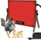 Foandbevi Large Chicken Coop Heater for Winter, Metal Chick Brooder Plate Radiant