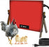 Foandbevi Large Chicken Coop Heater for Winter, Metal Chick Brooder Plate Radiant