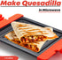 Maconee Microwave Sandwich Maker | Microwave Grill Cheese Maker | Fast Cooking and Dishwasher Safe (Orange)