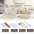 GOKALL Set 9 Inch &10 Set Banneton Bread Proofing Baskets Round Oval sour dough starter kit sourdough proofing basket