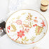Counter Spsyrine Decorative Serving Tray with Handles, Lacquered Coffee Table Tray for Ottoman, Round Waterproof