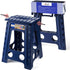 ACKO Folding Step Stool Foldable 17.5 Inch 400 lbs Capacity, Plastic Stools