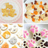 Kitty Cat Cookie Cutter Set, 6 Piece Cat Face, Kitty Butt, Paw and Cute Shapes for Themed Party