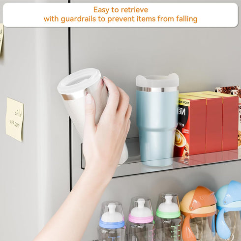 4 Pack Adhesive,15 Inch Clear Acrylic Shelves for Wall with No Drill Floating Shelves for Bathroom,Bedroom,Renter