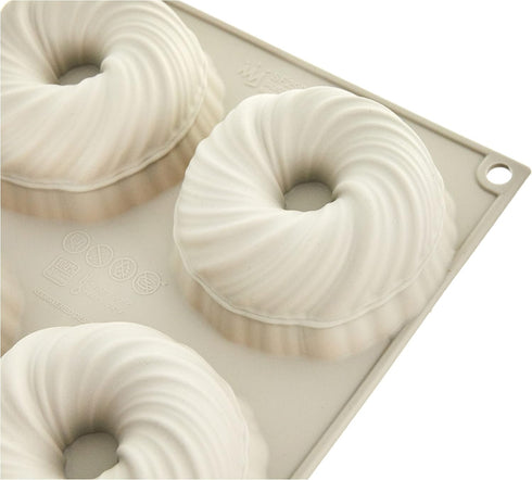 Silikomart Mini INTRECCIO - Silicone Mould ø75 H 35 MM