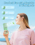 Mini Fan Handheld Foldable Fan,USB Personal Fans Portable Rechargeable Battery Fan 3 Speeds,Small Handheld Fan Cute Face Cooling Fan Quiet Fan Cordless Fan Portable Fan for Travel Camping Park by AJGJF